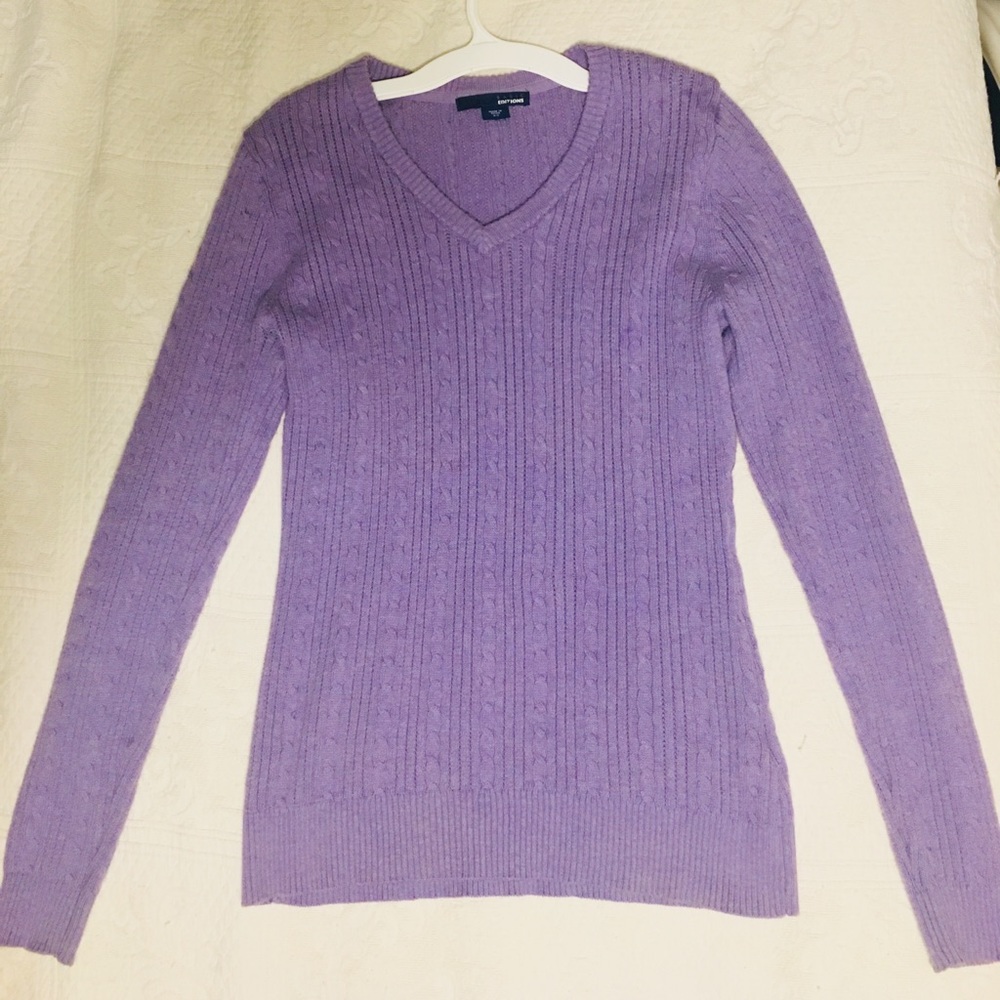 Basic Editions Lavender Sweater